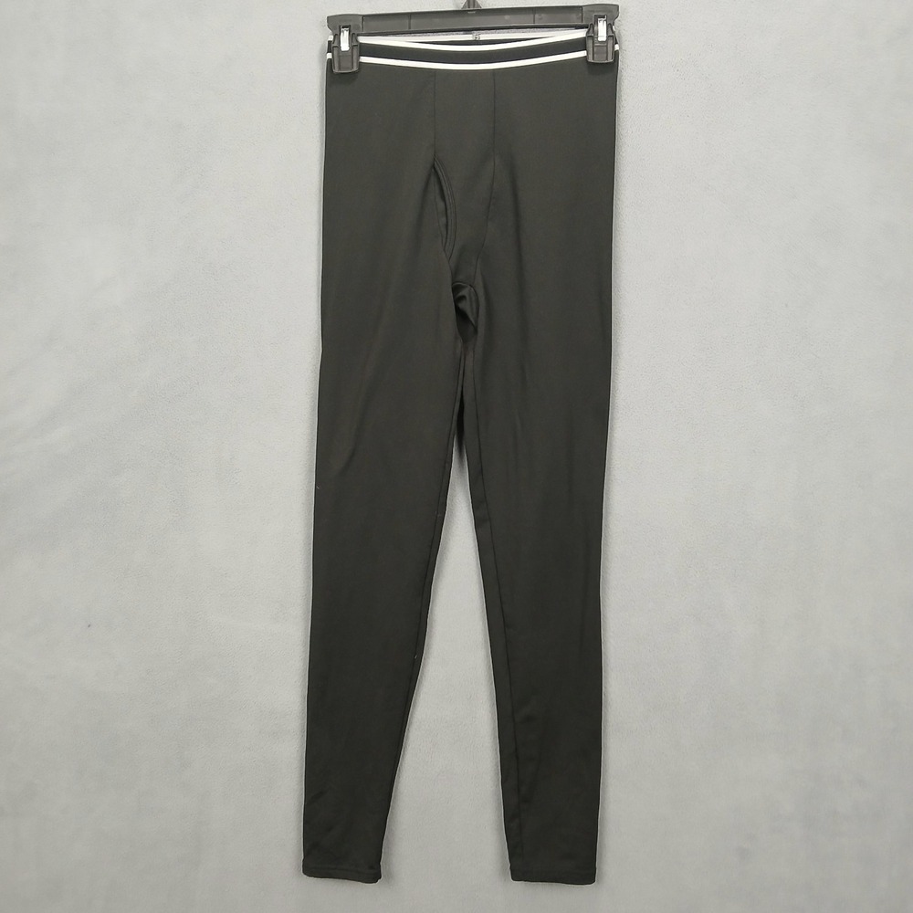 Thermajohn Long Johns Base Layer Thermal Underwear Pants Men Large Black Stretch
